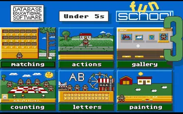 Fun School 3 - For the Under-5s screen shot game playing